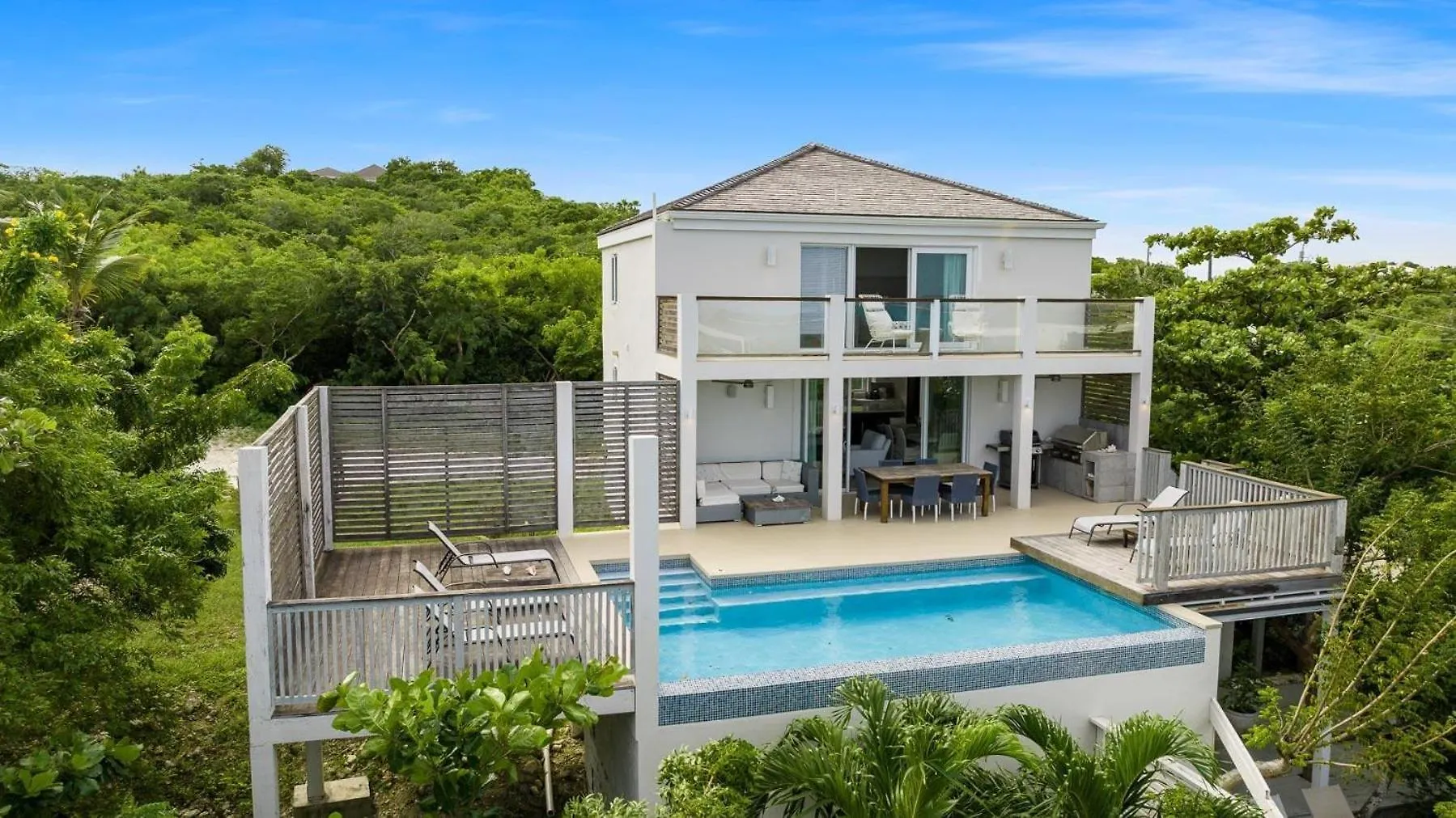 Villa Treehaus Paradise Overlooking Grace Bay Providenciales Turks And Caicos Islands